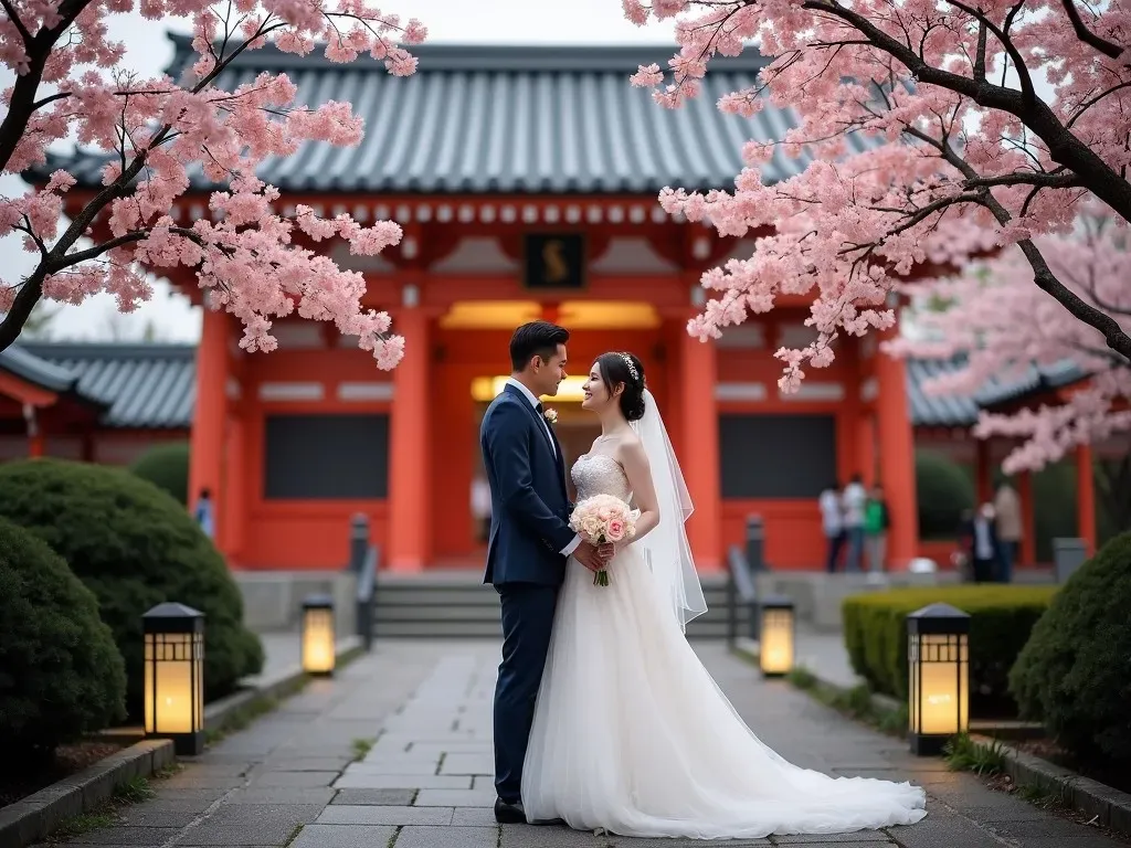 出雲大社での結婚式風景