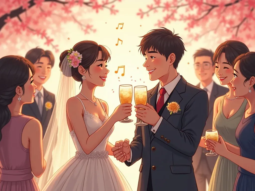 結婚式の乾杯曲