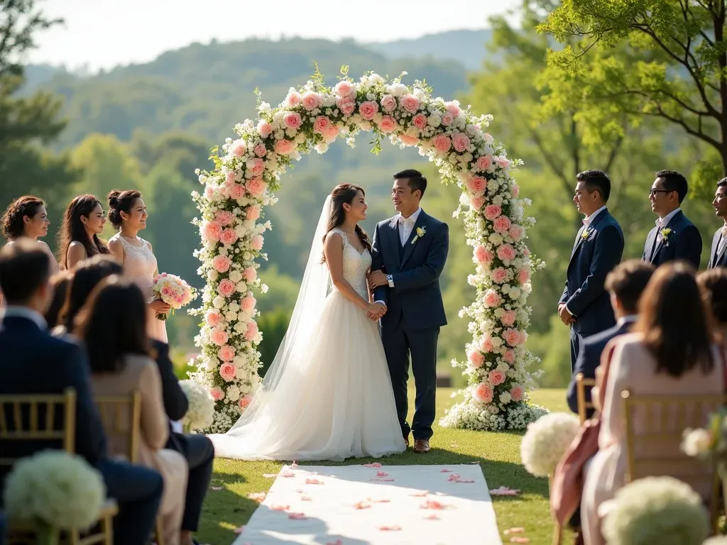 結婚式の基本的な流れ