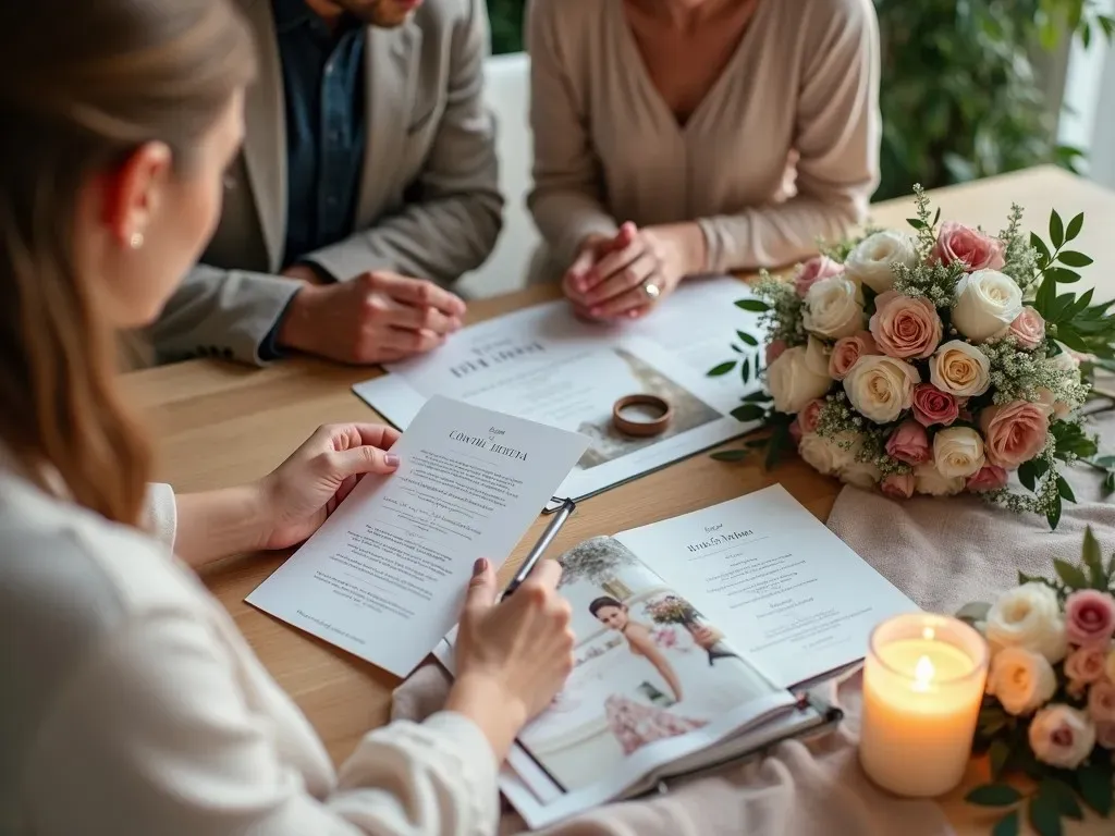 結婚式の計画