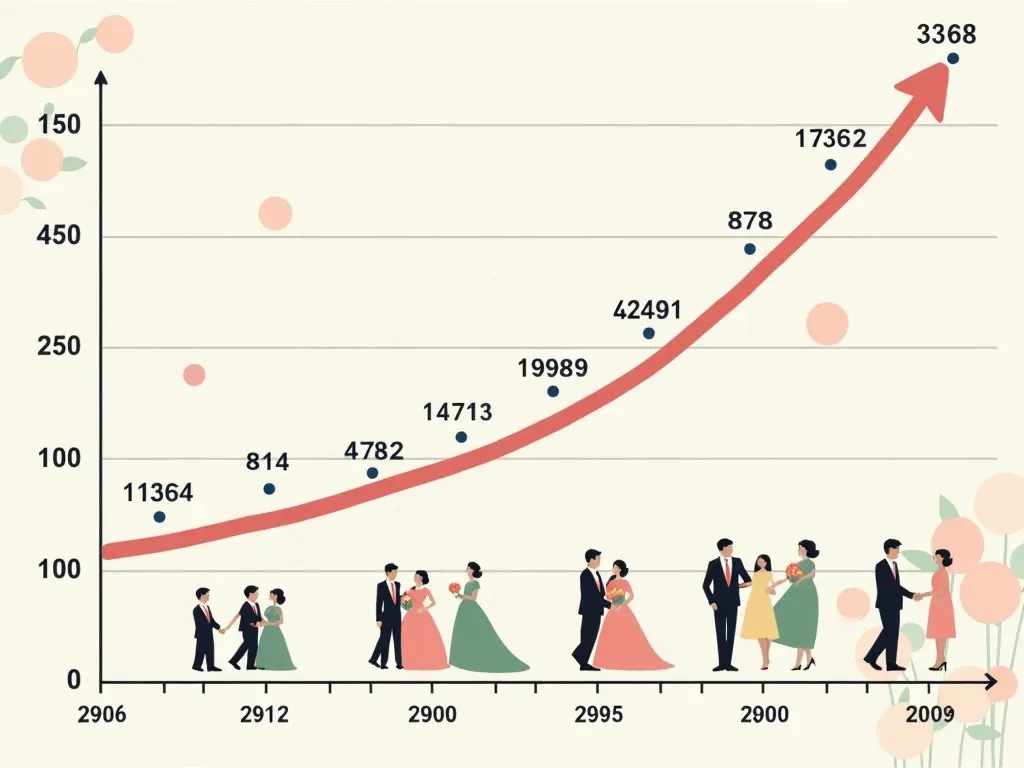 結婚 年齢 グラフ